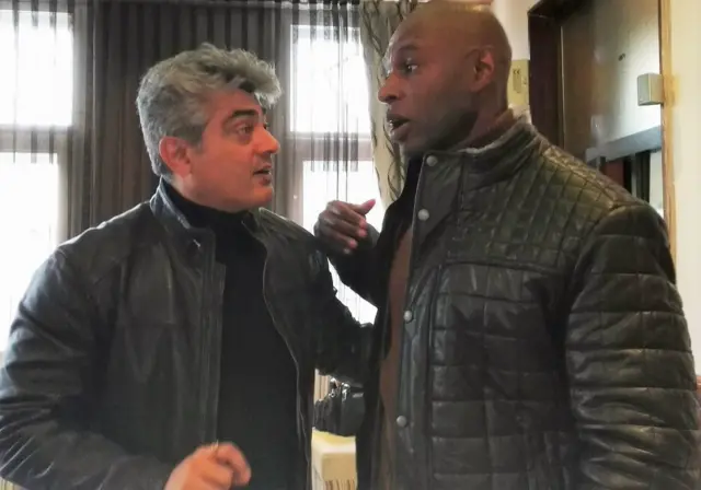 விவேகம் திரைப்படம் காட்சிப்படுத்தப்பட்டபோது அஜித்