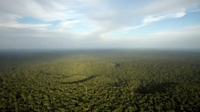 Mato Grosso desde el aire.