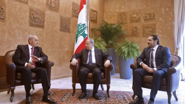 Libanon, Beirut, Hariri, Aoun, Berri