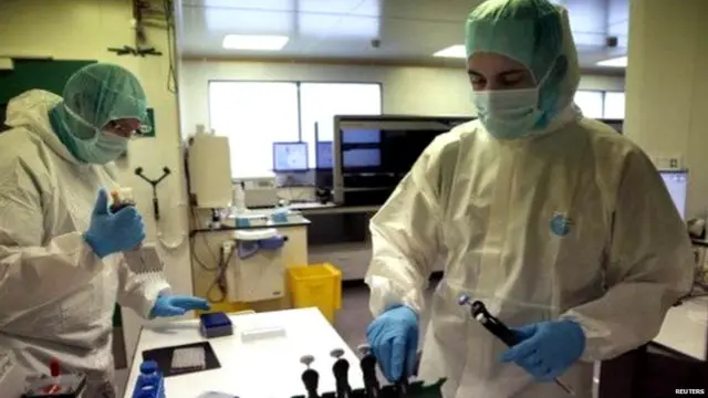 DNA banks, symbolic image