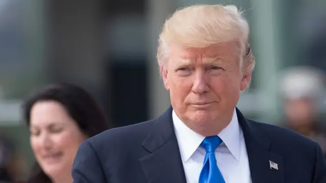 Donald Trump, presidente de Estados Unidos.