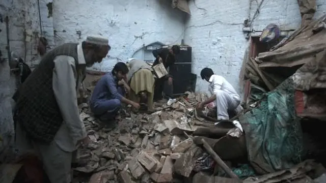 تصاویری از زلزله