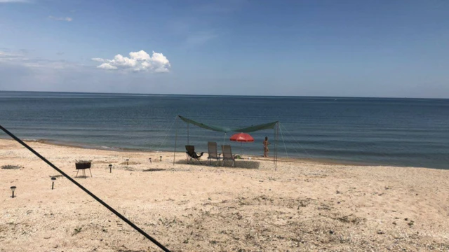 дика стоянка на Арабатській стрілці