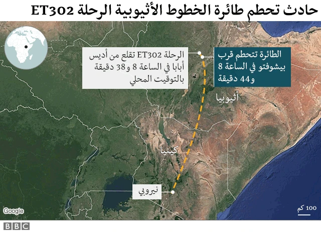 حادث تحطم الطائرة الإثيوبية