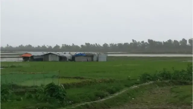 রোহিঙ্গারা বাড়ি তুলেছেন বলে অনেকেই জমিতে কৃষিকাজ করতে পারছেন না।
