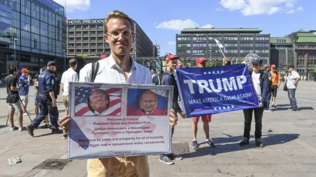 Акция в поддержку Трампа