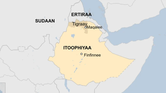 Kaartaa Tigraay