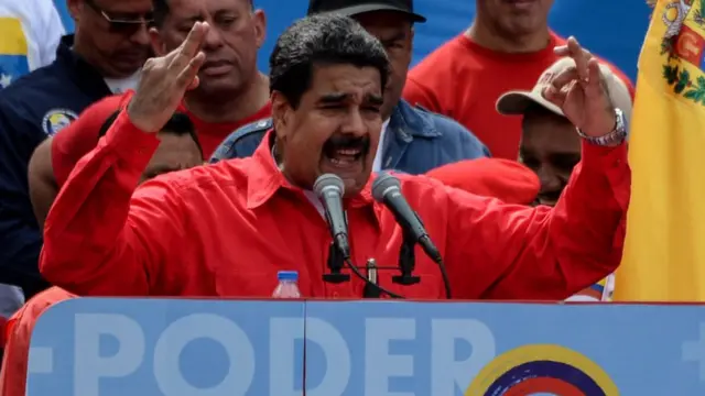 Nicolás Maduro.