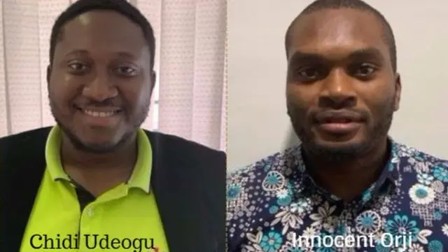 Chidi Udeogu na Innocent Orji