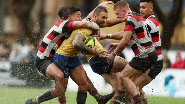 ஆஸ்திரேலியாவில் நடைபெற்ற ரக்பி போராட்டம்