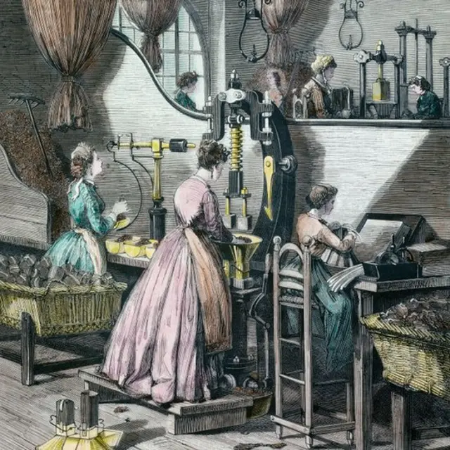 Trabajadoras, ilustración