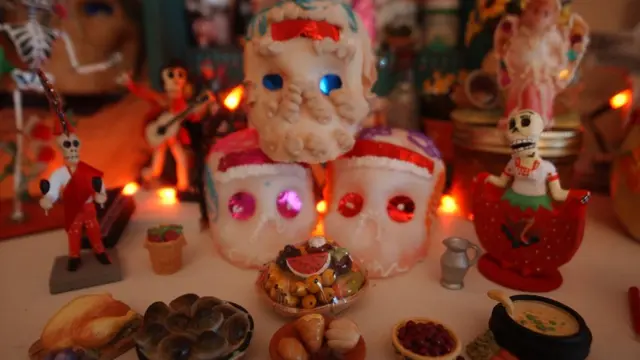 Calaveritas de azúcar.