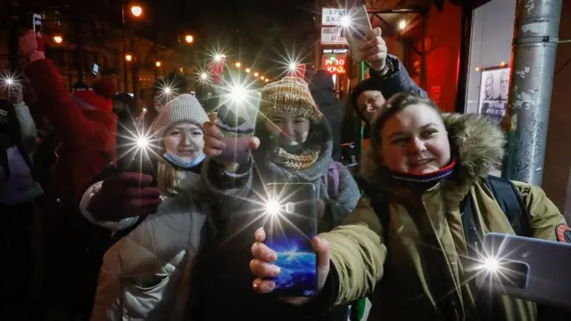Акция протеста в Петербурге