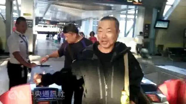 投案自称砍断八田与一铜像头部的前议员李承龙是急统派政党成员