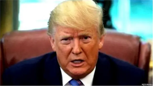 ట్రంప్ స్వాగత ఏర్పాట్లు