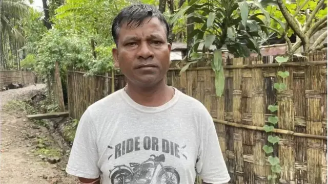 વિષ્ણુ સૌતાલ આસામના ડોલૂ ચા બગીચામાં છેલ્લાં 23 વર્ષથી કામ કરી રહ્યા છે