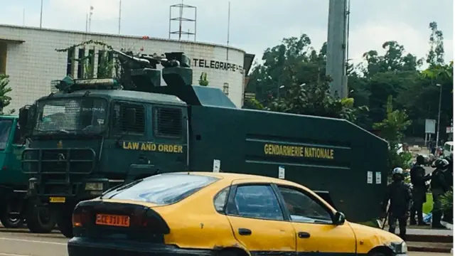 Cameroon anti-Paul Biya protest: "Maurice Kamto"