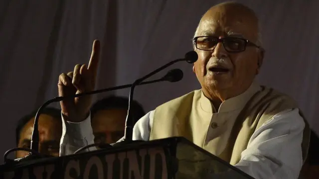 લાલકૃષ્ણ અડવાણીનો ફોટોગ્રાફ