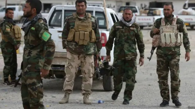 مقاتلون سنة في الحشد الشعبي