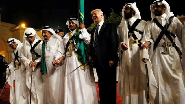 Donald Trump en Arabia Saudita
