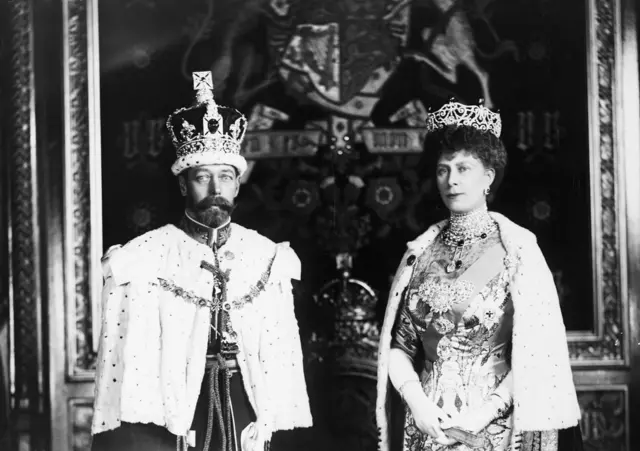 King George V and Queen Mary