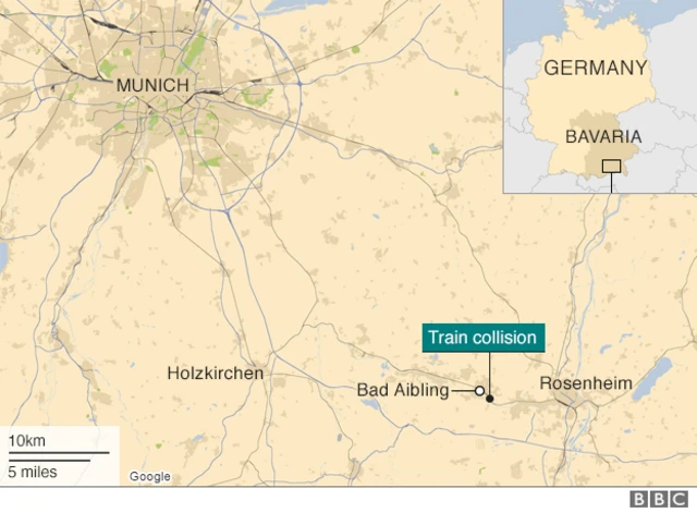 事故現場の位置