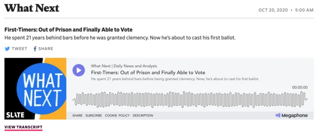 برنامه رادیویی وات نکست از نشریه اسلیت