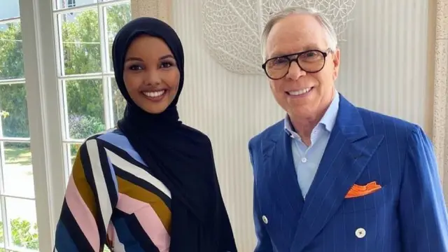 হালিমা এডেন ও টমি হিলফিগার