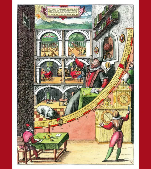 El cuadrante mural de Tycho Brahe