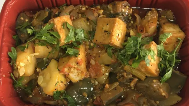 Ratatouille with tofu