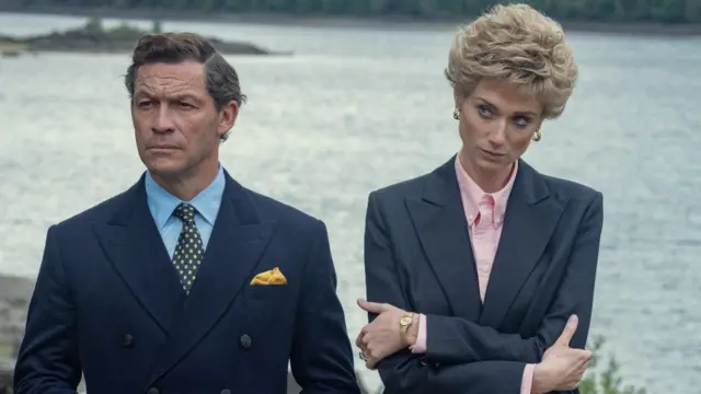 Dominic West e Elizabeth Debicki