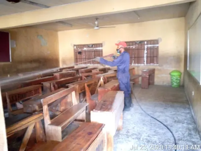 Lagos state fumigates schools ahead of resumption