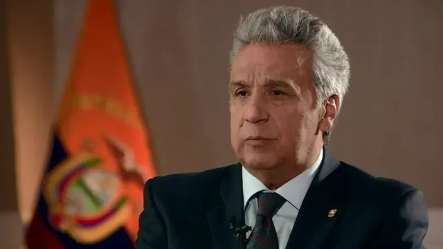 Le président équatorien dit que le comportement d'Assange a conduit à la décision de mettre fin à son séjour de sept ans à l'ambassade de l'Equateur.