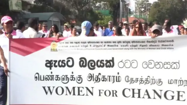 Women political representation in Sri Lanka