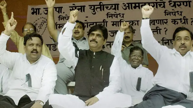 विनोद तावडे, गोपीनाथ मुंडे, नारायण राणे