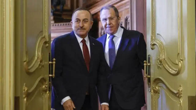çavuşoğlu ve lavrov