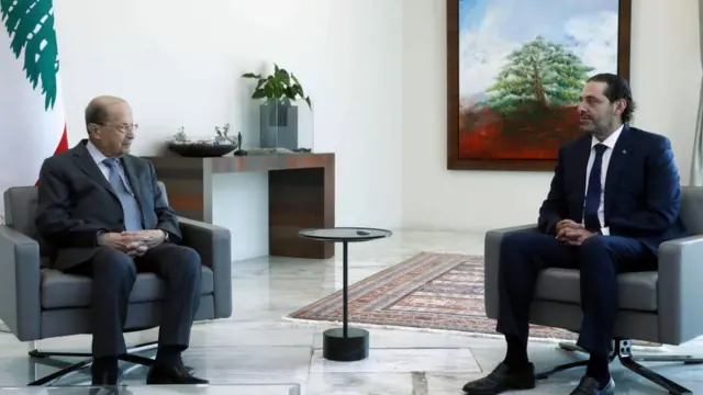 الحريري اعتذر عن تشكيل الحكومة بعد لقاء قصير مع عون
