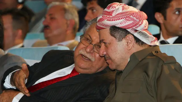 بارزانی و طالبانی