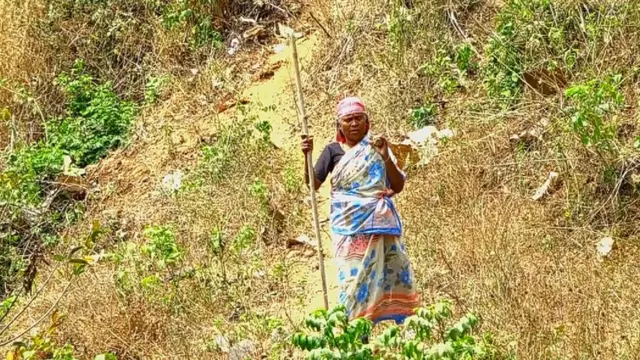 மலைப்பகுதியில் நஞ்சம்மா.