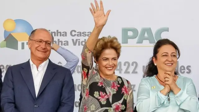 Geraldo Alckmin, ex-presidente Dilma Rousseff