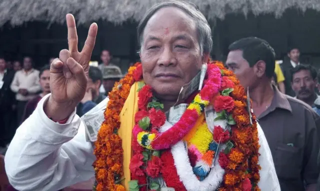 मणिपुर के मुख्यमंत्री इबोबी सिंह