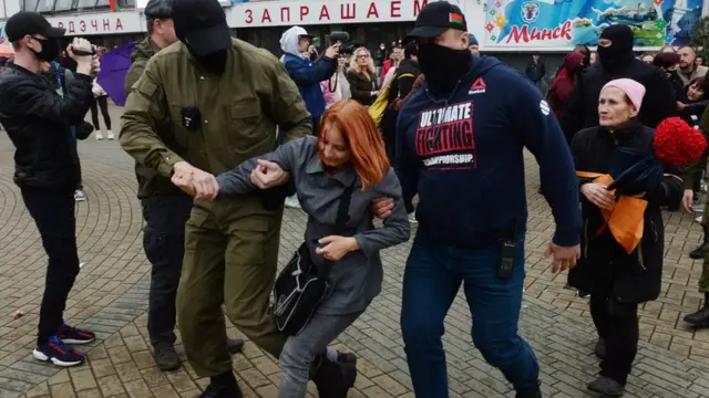 Протесты в Минске