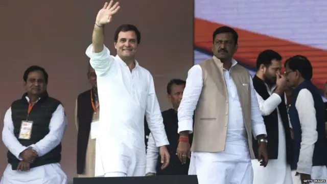 पटना रैली, राहुल गांधी