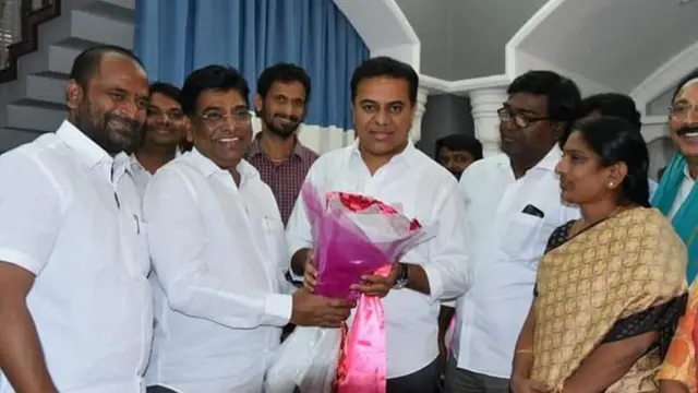 నామా నాగేశ్వర రావు, కేటీఆర్