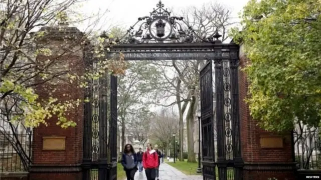 येल युनिव्हर्सिटीचे प्रवेशद्वार