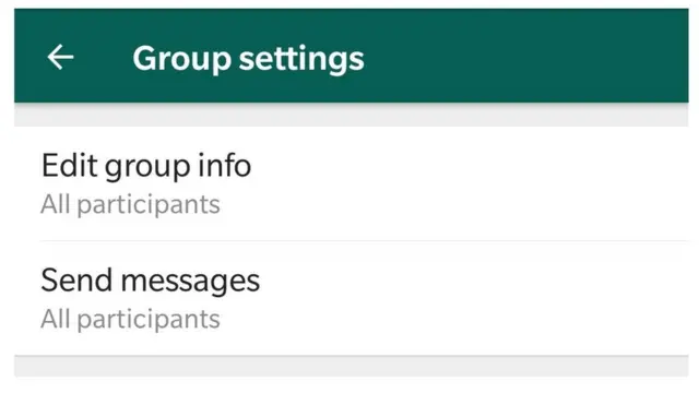"வாட்ஸ்அப் குரூப்பில் அட்மின்கள் மட்டும் பதிவிடுமாறு செய்வது எப்படி?"