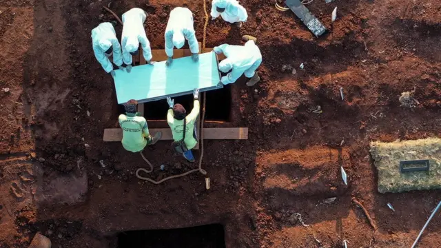 kuburan penuh karena paisen covid-19