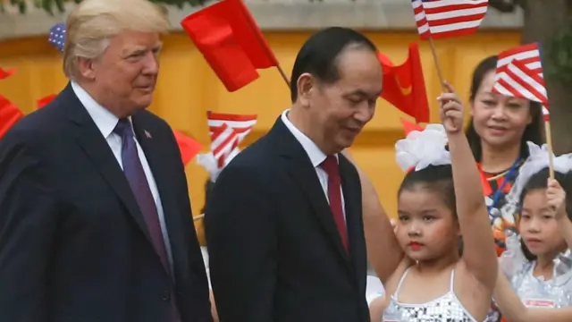 صدر ٹرمپ اور چینی رہنما