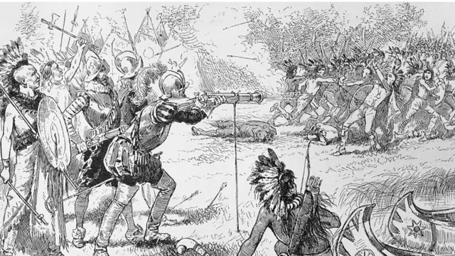 9મી સદી દરમિયાન યુરોપિયનોનું અમેરિકામાં આગમન થયું