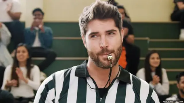 म्यूज़िक वीडियो का एक सीन